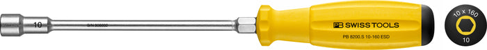 PB Swiss 8200 S ESD SwissGrip Hex Socket Screwdriver 6mm x 160mm