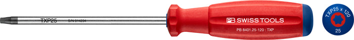 PB Swiss SwissGrip Torx Plus Screwdriver #25 x 120mm