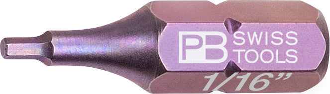 PB Swiss C6 213Z Hexagon PrecisionBit 1/16