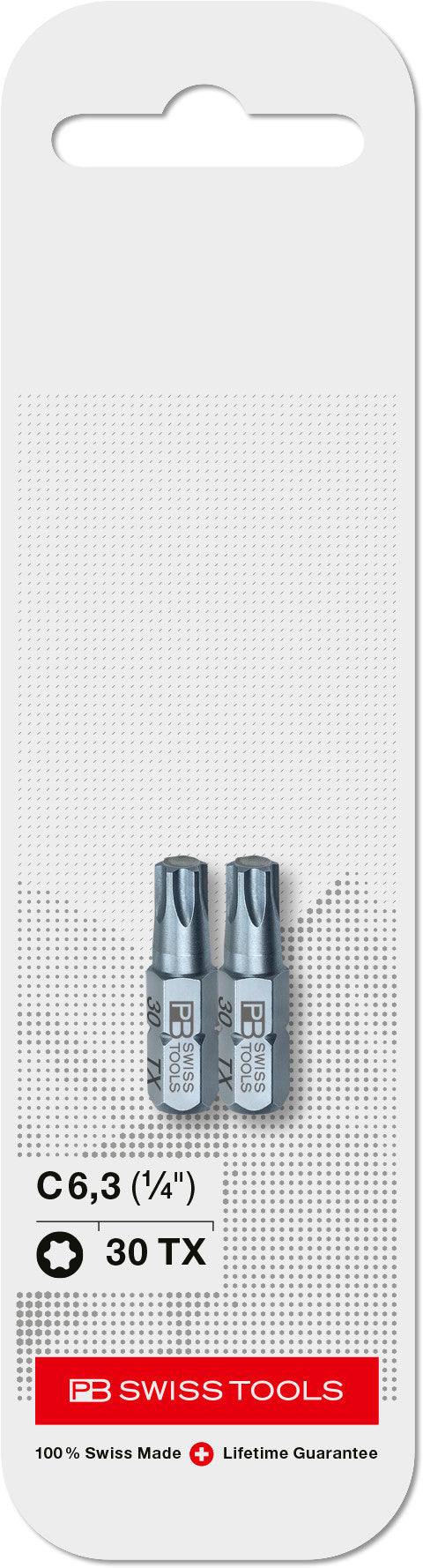 PB Swiss C6 400 CN2 Torx TX30 PrecisionBit Design C 6.3 (1/4