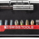 PB Swiss C6 702 BC PrecisionBits C6 Set in BitCase 10 Pce SL/PH/PZ/TX