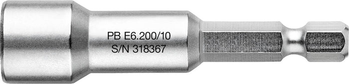 PB Swiss E6.200/10 Socket Wrench Bit Design E 6.3 (1/4