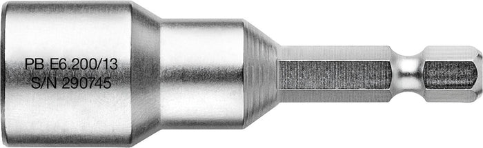 PB Swiss E6.200/13 Socket Wrench Bit Design E 6.3 (1/4