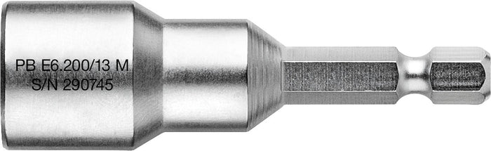 PB Swiss E6.200/13M Socket Wrench Bit Design E 6.3 (1/4