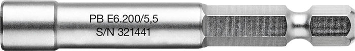 PB Swiss E6.200/5.5 Socket Wrench Bit Design E 6.3 (1/4