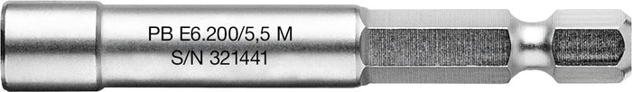 PB Swiss E6.200/5.5M Socket Wrench Bit Design E 6.3 (1/4