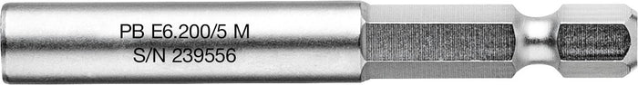 PB Swiss E6.200/5M Socket Wrench Bit Design E 6.3 (1/4