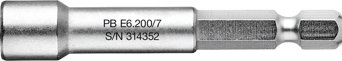 PB Swiss E6.200/7 Socket Wrench Bit Design E 6.3 (1/4