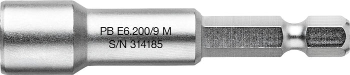 PB Swiss E6.200/9M Socket Wrench Bit Design E 6.3 (1/4