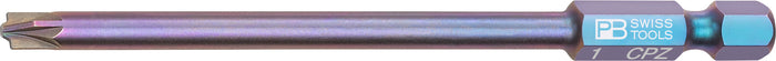 PB Swiss E6L.180/1 Pozi/Slotted Combi E6 PrecisionBit Long Blade