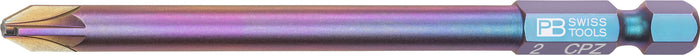 PB Swiss E6L.180/2 Pozi/Slotted Combi E6 PrecisionBit Long Blade