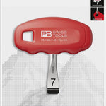 PB Swiss Slotted Cross-Handle Screwdriver 13mm with Finger Grooves in Skin Pack