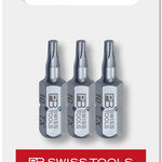 PB Swiss PrecisionBit Shape C 6.3 Torx TX10 3 Piece in Skin Pack