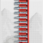 PB Swiss C6 703 CN PrecisionBits C6 Set in BitBlock 10 Pce Torx