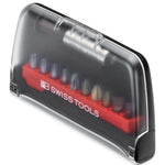 PB Swiss C6 702 BC PrecisionBits C6 Set in BitCase 10 Pce SL/PH/PZ/TX