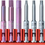 PB Swiss E6 704 CN PrecisionBits E6 Set in BitBlock 10 Pce Hex/Torx