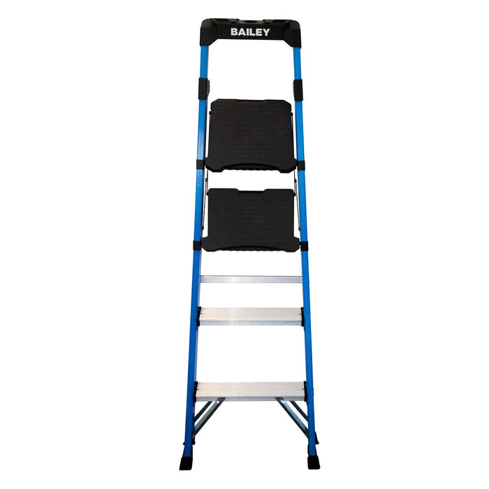 Bailey Fibreglass Industrial Twin Platform Step Stool 4 135kg FS14043