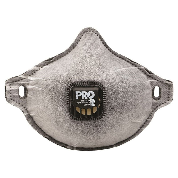 Pro Choice Safety Filterspec Replacement Dust Masks P2+Valve+Carbon 10pk