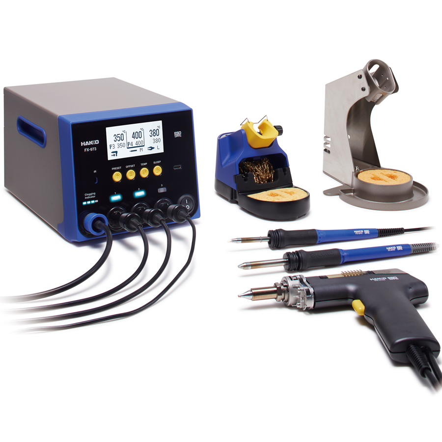 Hakko FX-973 3 Port Soldering Rework System For Sale Online – Mektronics