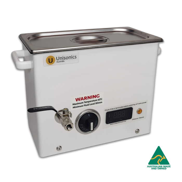 Unisonics FXP12 - 5.6L Ultrasonic Cleaner with Digital Timer (With Heat)