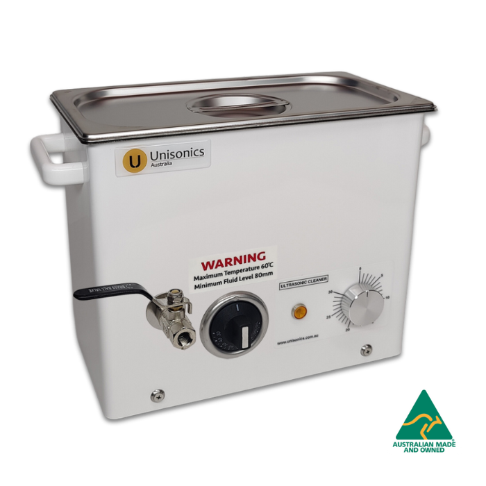 Unisonics FXP12 - 5.6L Ultrasonic Cleaner with Mechanical Timer (With Heat)