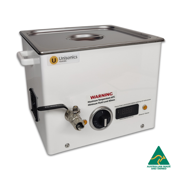 Unisonics FXP16 - 14L Ultrasonic Cleaner with Digital Timer (With Heat)