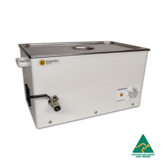 Unisonics FXP20M - 21.5L Ultrasonic Cleaner with Mechanical Timer (No Heat)