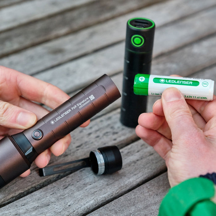 Ledlenser Accessory Powerbank Flex3 3400mAh Includes 1 x 18650 Li-ion 3.6v Rechargeable Battery