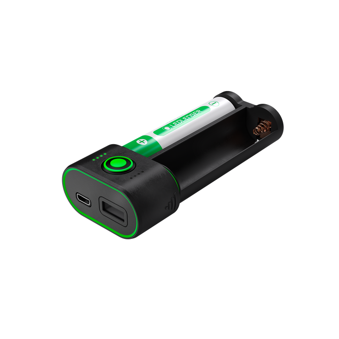 Ledlenser Accessory Powerbank Flex7 6800mAh Includes 2 x 18650 Li-ion 3.6v Rechargeable Battery