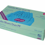 PROVAL Foodie Blues Duo PF Vinyl / Nitrile Blend Glove - Medium