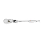 Gearwrench 2 Piece 1/4” & 3/8” Drive 90-Tooth Dual Material Locking Flex Head Teardrop Ratchet Set 81274T