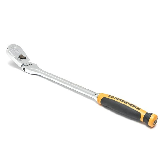 Gearwrench 3/8” Drive 90-Tooth Dual Material Flex Head Teardrop Ratchet 330mm 13