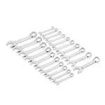 Gearwrench 20 Piece 12 Point Stubby Combination SAE/Metric Spanner Set 81903