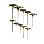 Gearwrench 10 Piece SAE Ball End T-Handle Hex Key Set 83523