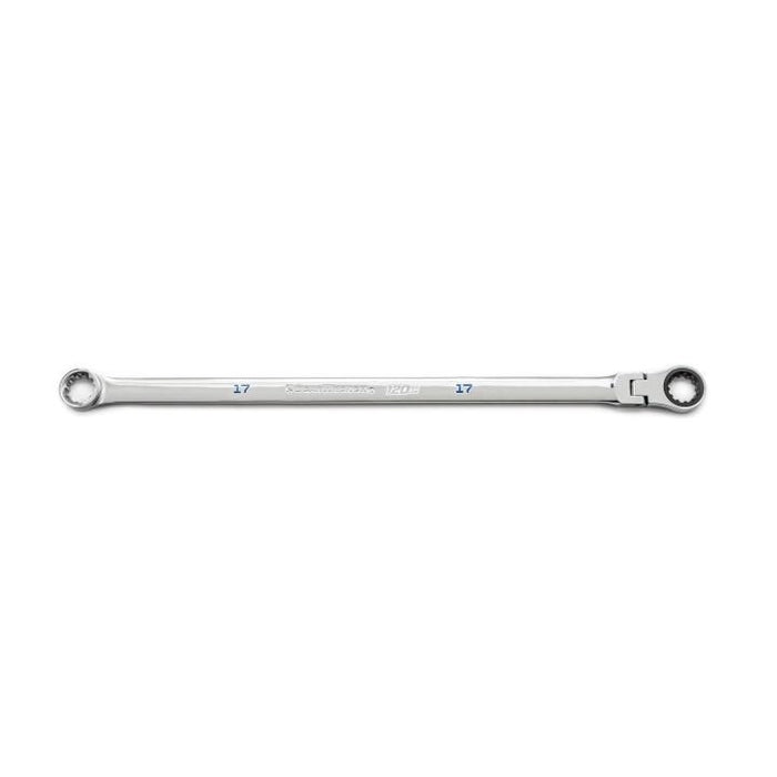 Gearwrench 17mm 120XP™ Universal Spline XL GearBox™ Flex Head Ratcheting Wrench