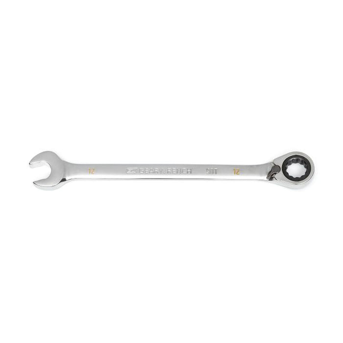 Gearwrench 12mm 90-Tooth 12 Point Reversible Ratcheting Combination Spanner 86612