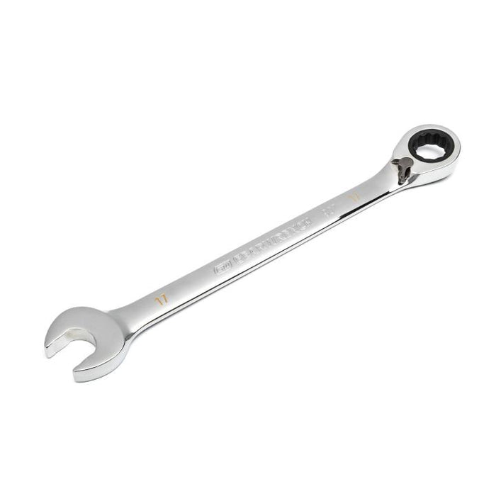Gearwrench 17mm 90-Tooth 12 Point Reversible Ratcheting Spanner 86617