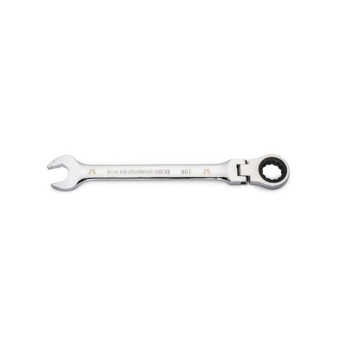 Gearwrench 25mm 90-Tooth 12 Point Flex Head Ratcheting Combination Spanner 86725