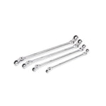 Gearwrench 4 Piece 90-Tooth 12 Point SAE GearBox™ Double Flex Ratcheting Spanner Set 86831