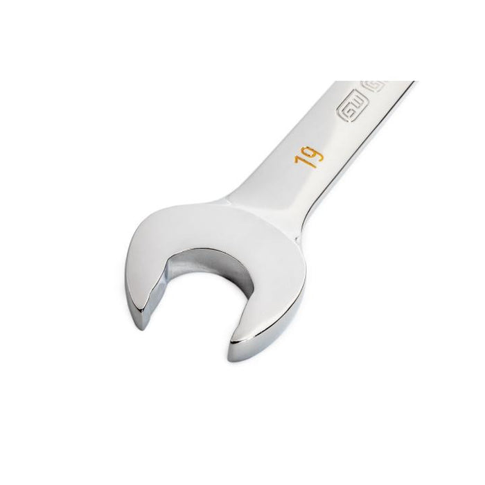 Gearwrench 19mm 90-Tooth 12 Point Flex Head Ratcheting Combination Spanner 86719