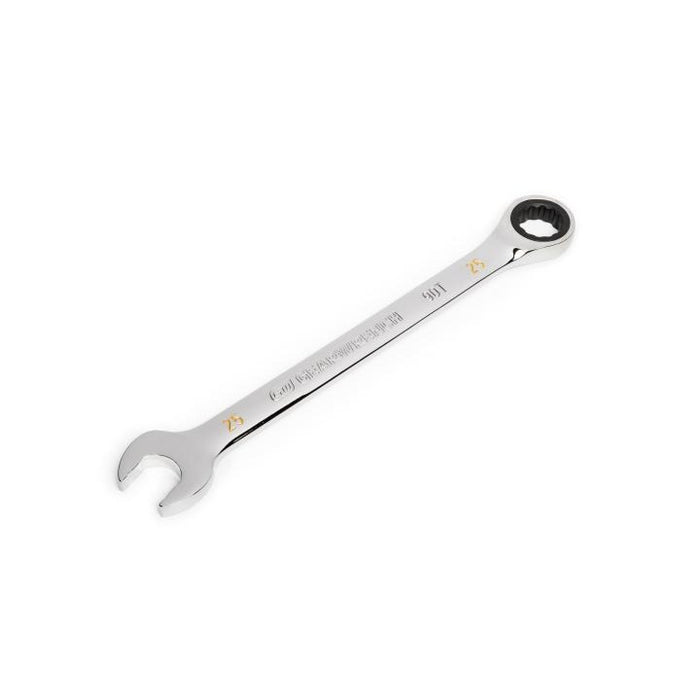 Gearwrench 25mm 90-Tooth 12 Point Ratcheting Combination Spanner 86925