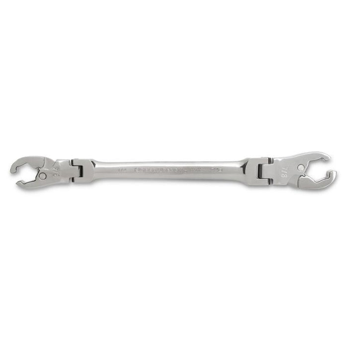 Gearwrench 5 Piece Ratcheting Flex Head Flare Nut SAE Spanner Set 89100
