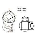 Metcal HCT Nozzle 34.5mm x 34.5mm QFP-240 H-Q3232