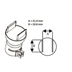 Metcal HCT Nozzle 21.0mm x 10.8mm 40 PIN TSOP H-TS40