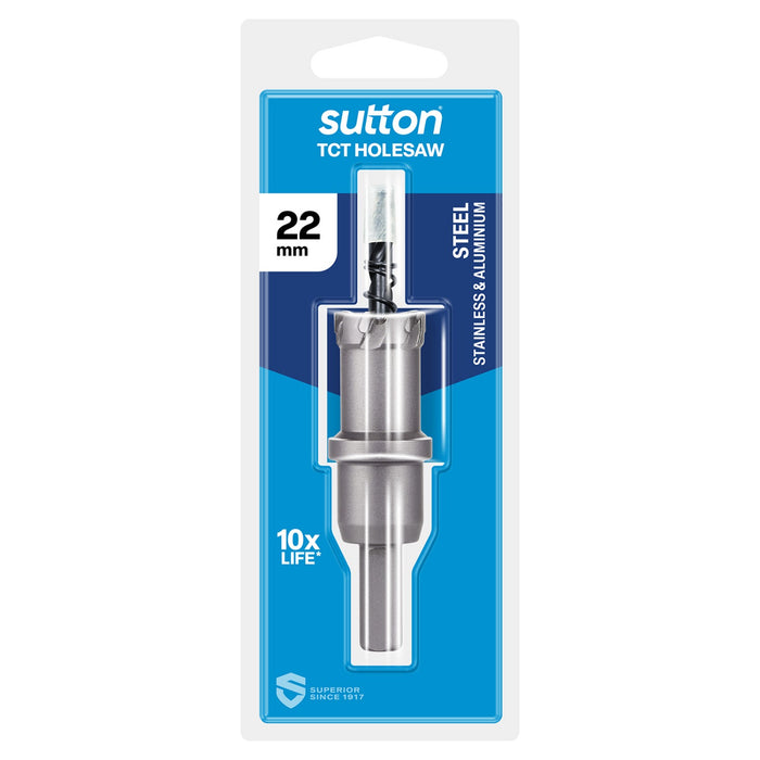 Sutton TCT Metal Hole Cutter H117 22x25mm Htts-2 Sutton