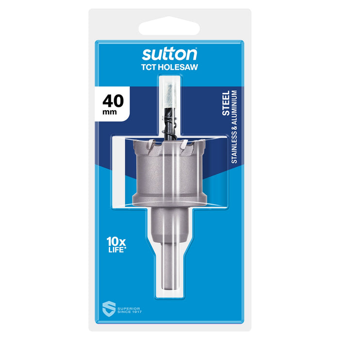 Sutton TCT Metal Hole Cutter H117 40x25mm Htts-2 Sutton