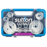 Sutton Bi-Metal Cobalt Holesaws Set 16-102mm 12 Piece H125SC12A