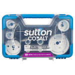 Sutton Holesaw H125 Bi-Metal Cobalt Electrician Set 16–92mm 11 Piece H125SE11A