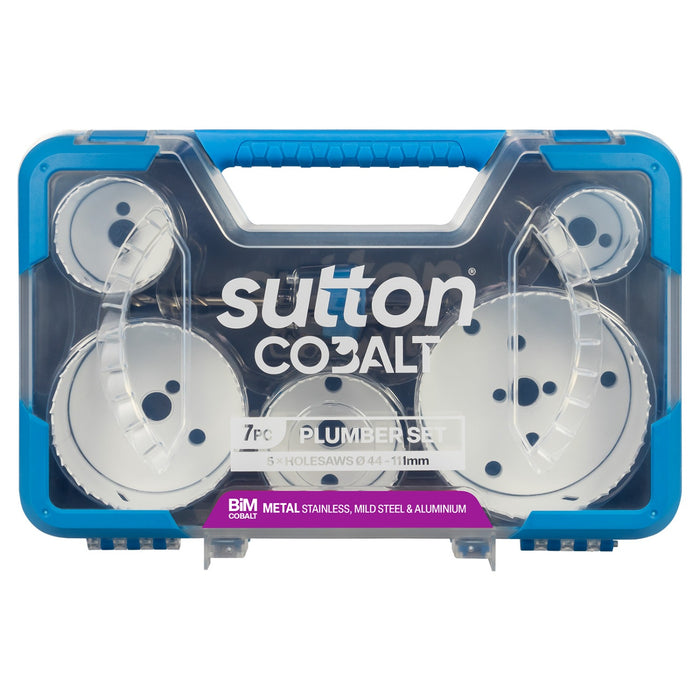 Sutton Bi-Metal Cobalt Holesaws Set 44-111mm 7 Piece H125SP07A