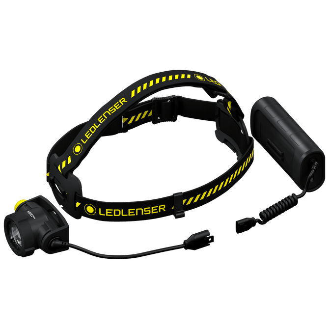 Ledlenser H15R Work 2500lm Rechargeable Rugged IP67 90 CRI Stepless Light Dimmer Headlamp